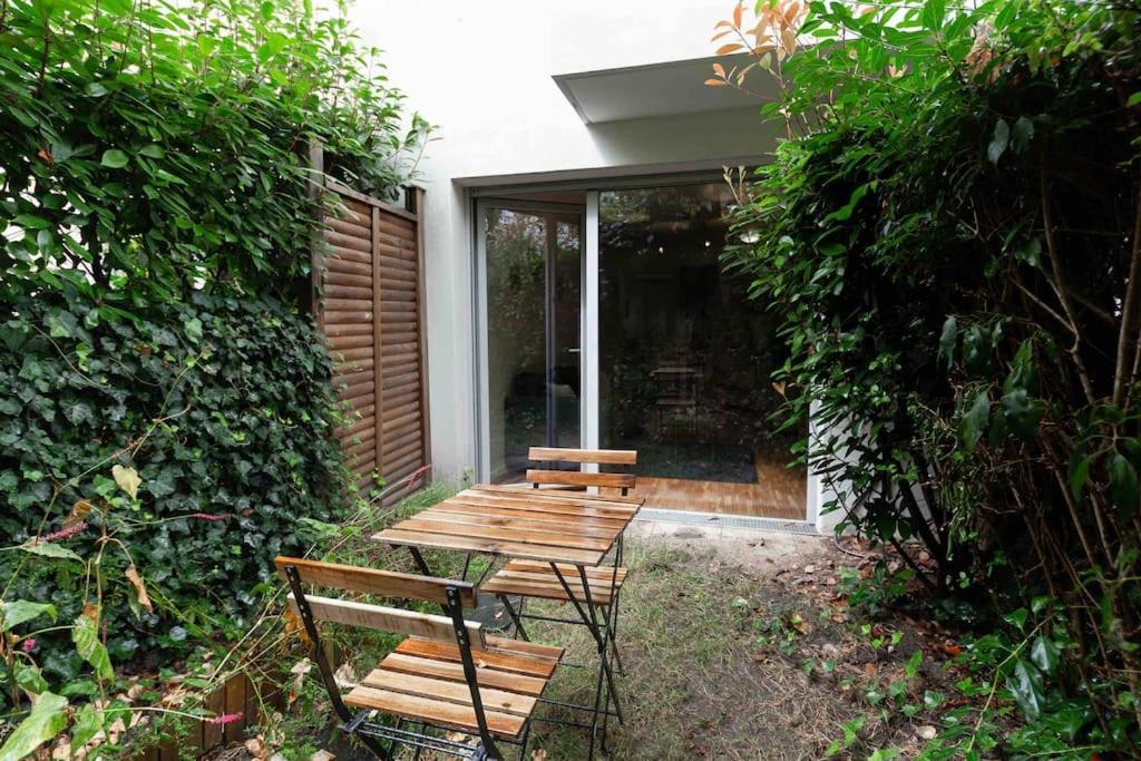 Appartement Moderne, Metro 7, Parking Et Jardin Villejuif Bagian luar foto